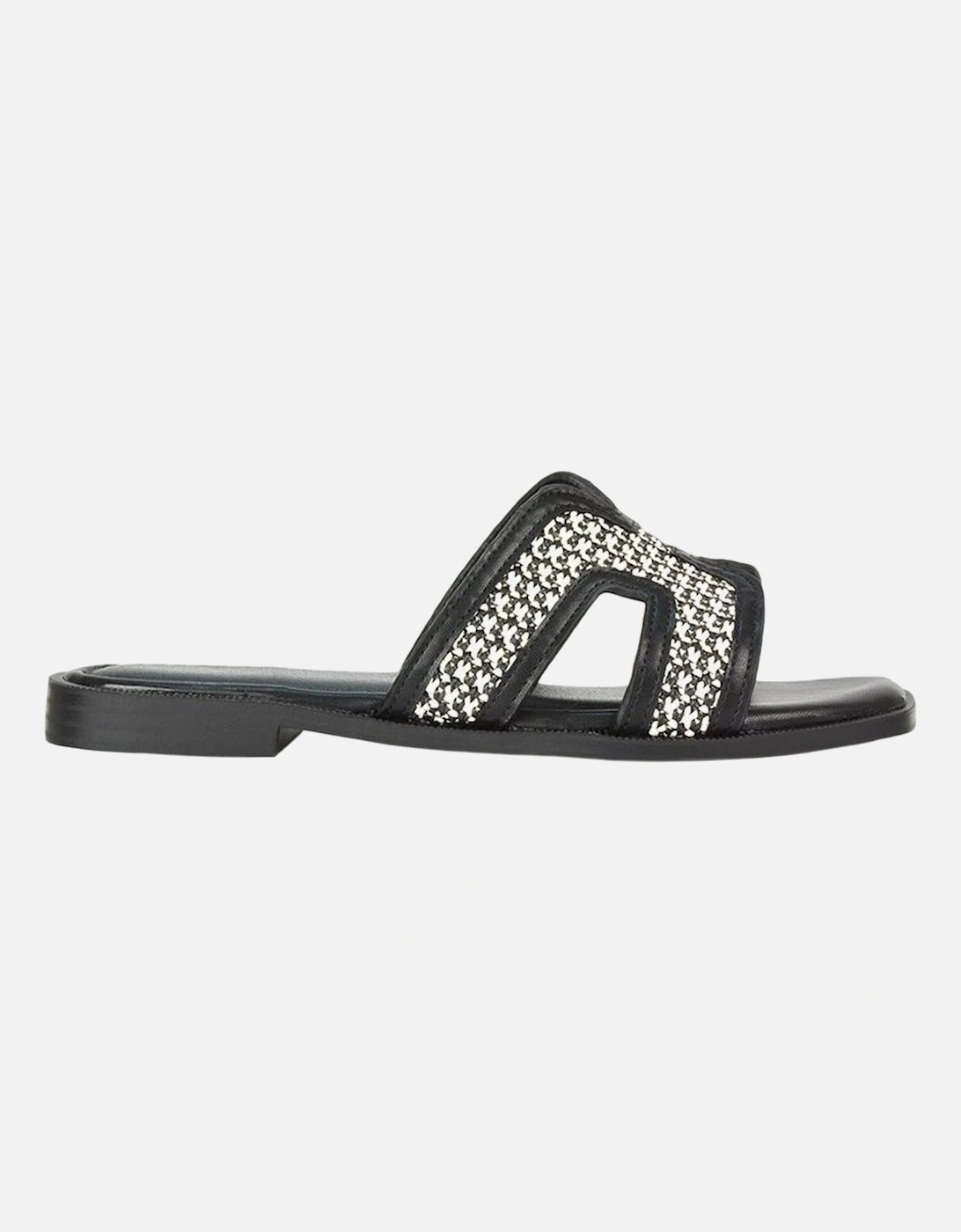 Womens/Ladies Lola Cut Out Strap Slip-on Sandals