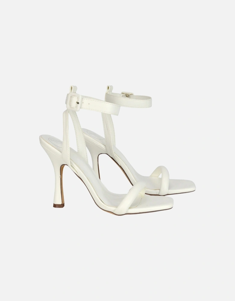 Womens/Ladies Althea Strappy Lace Up Flare Heel Sandals