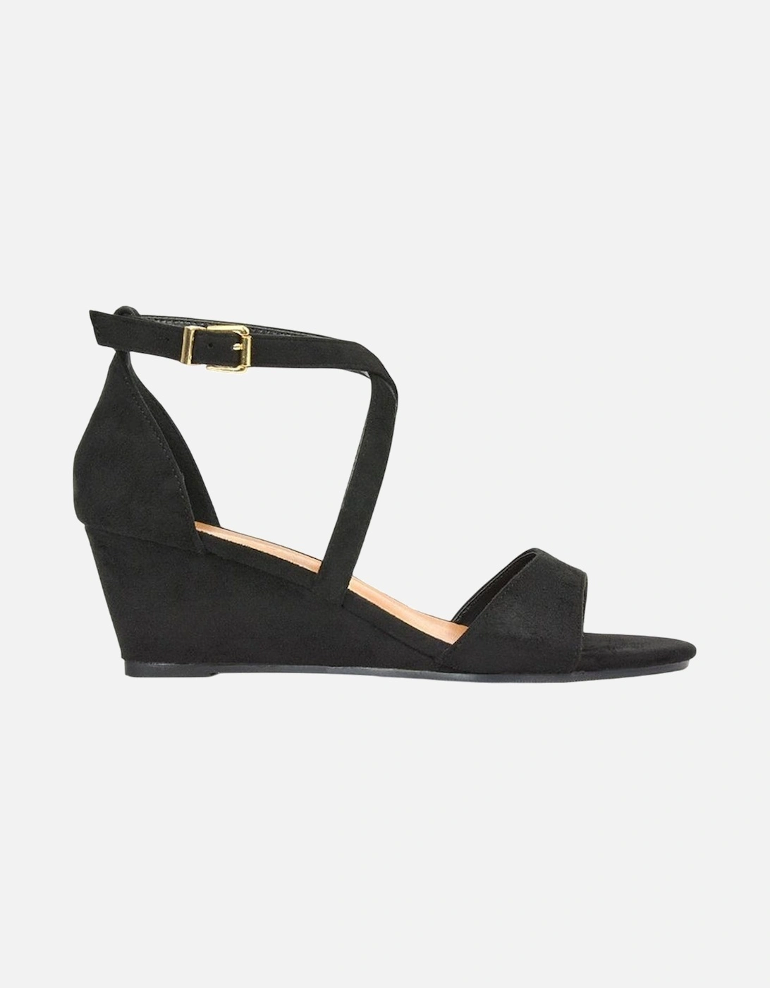Womens/Ladies Kylie Strappy Wedge Sandals
