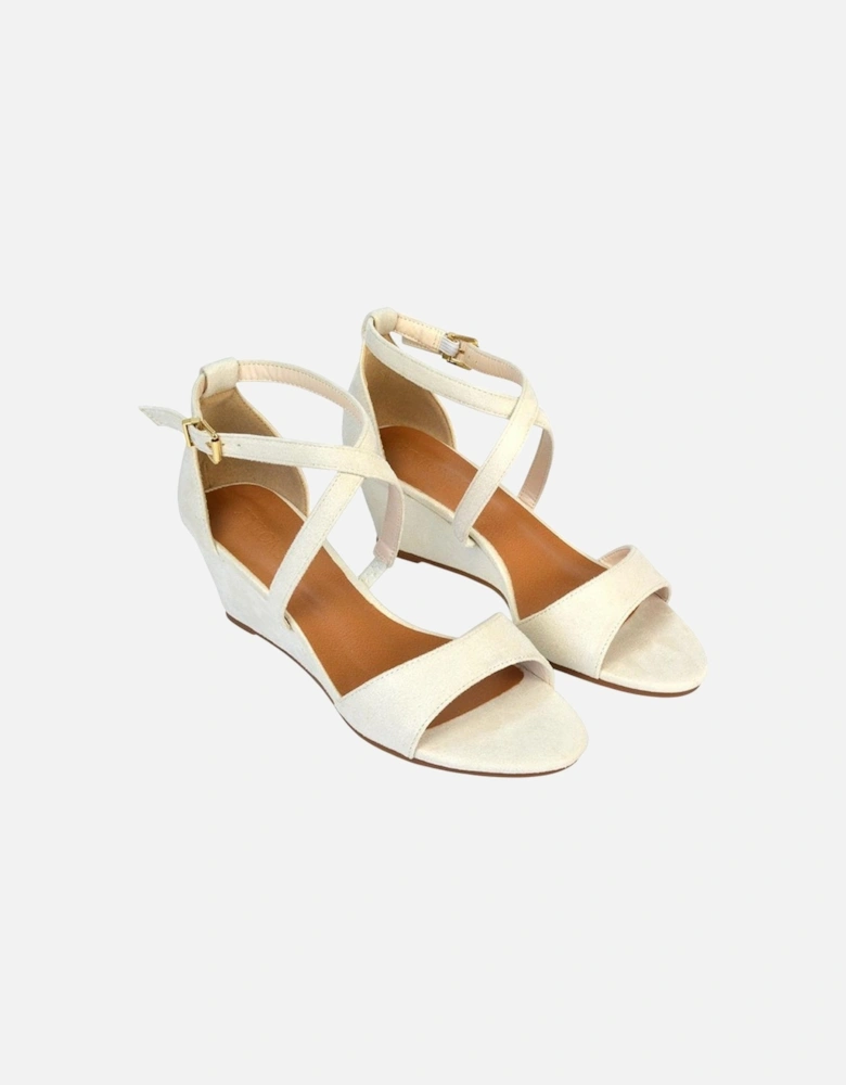 Womens/Ladies Kylie Strappy Wedge Sandals