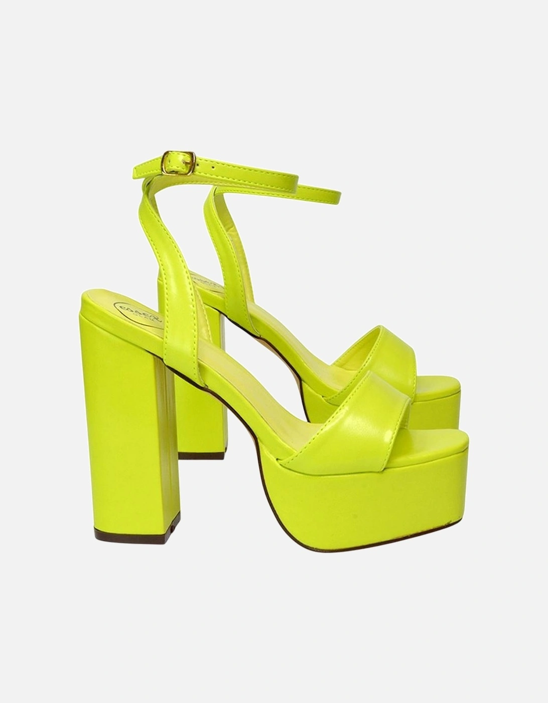 Womens/Ladies Jayce Square Toe High Heels