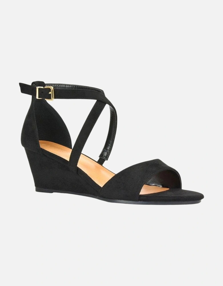 Womens/Ladies Kylie Strappy Wedge Sandals
