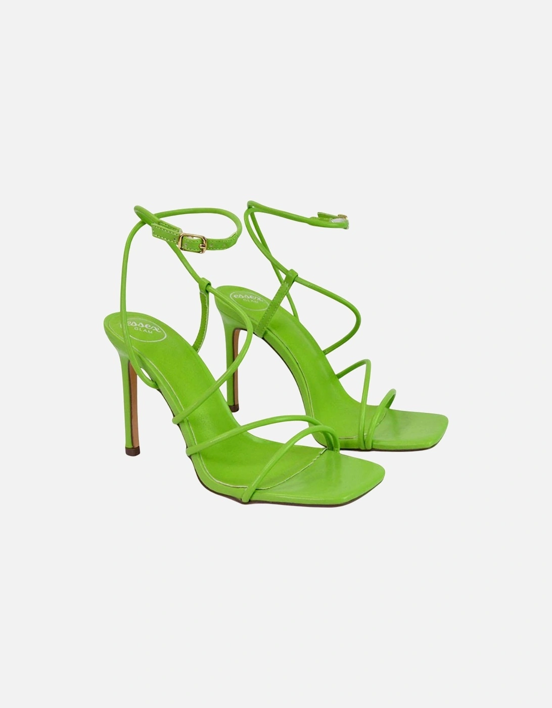 Womens/Ladies Flynn Strappy Stiletto Heel High Heels, 5 of 4