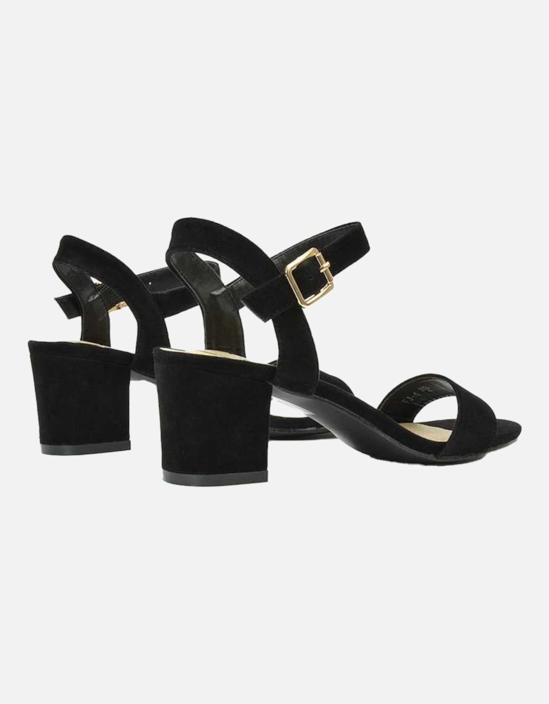 Womens/Ladies Jessica Strappy Open Toe Medium Block Heel Sandals