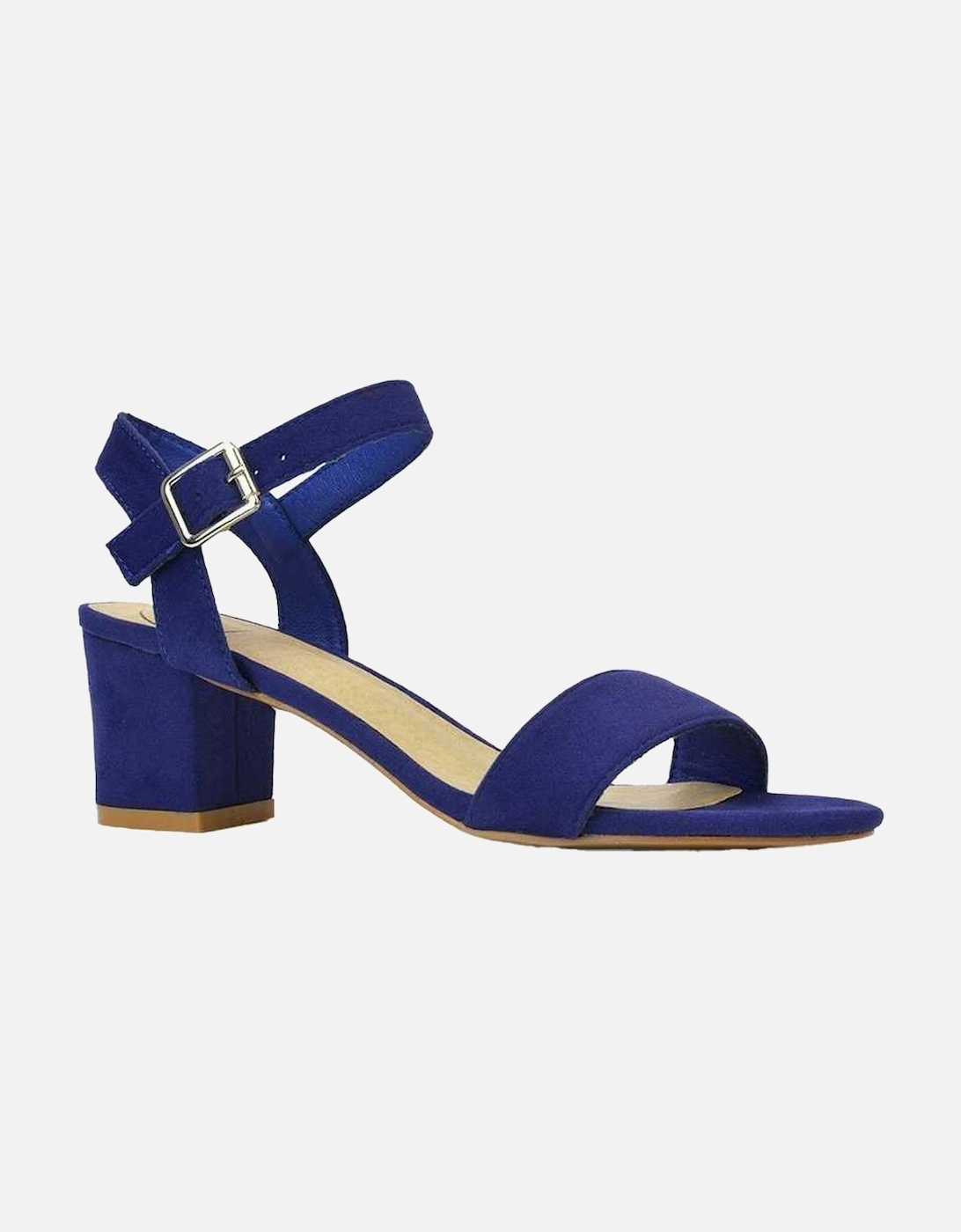 Womens/Ladies Jessica Strappy Open Toe Medium Block Heel Sandals, 6 of 5