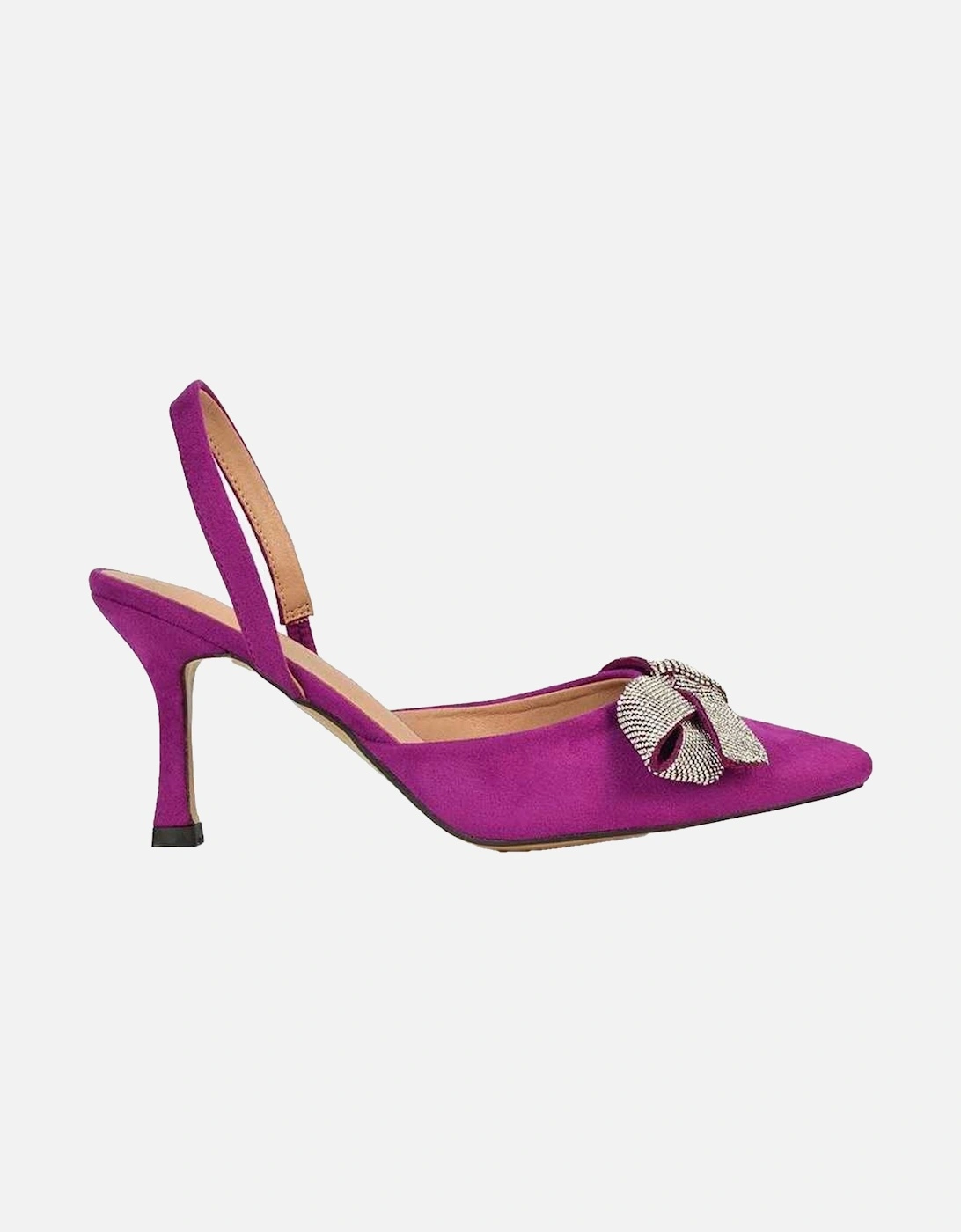 Womens/Ladies Victoria Diamante Stiletto Heel High Heels