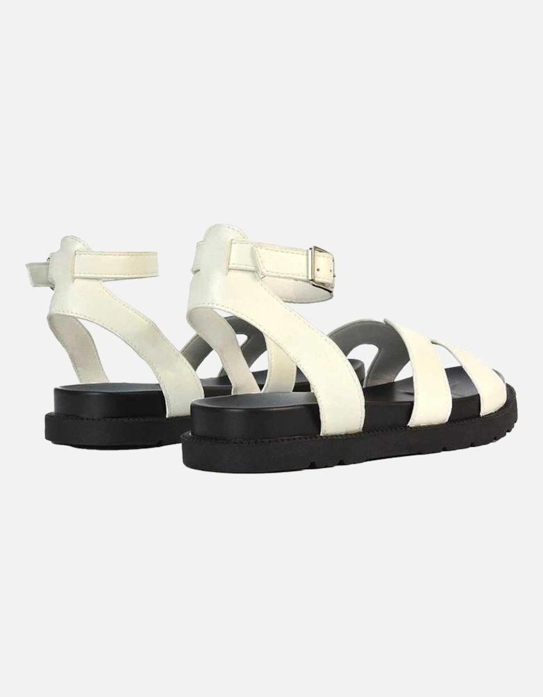 Womens/Ladies Angie Strappy Flatform Sandals