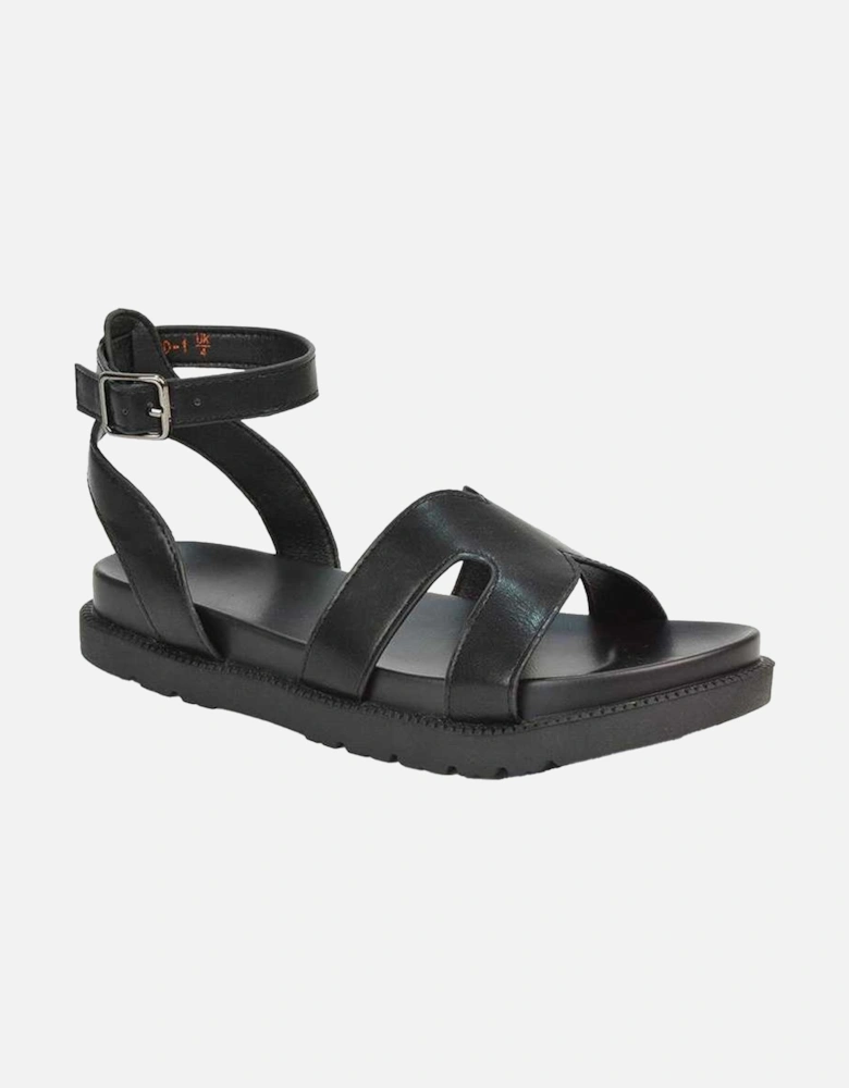 Womens/Ladies Angie Strappy Flatform Sandals