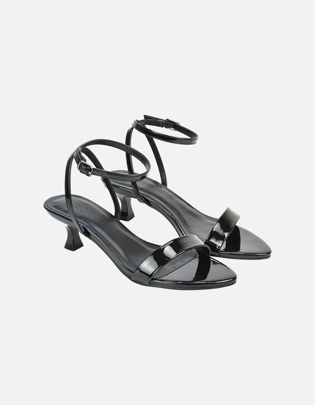 Womens/Ladies Antonia Patent Leather Sandals