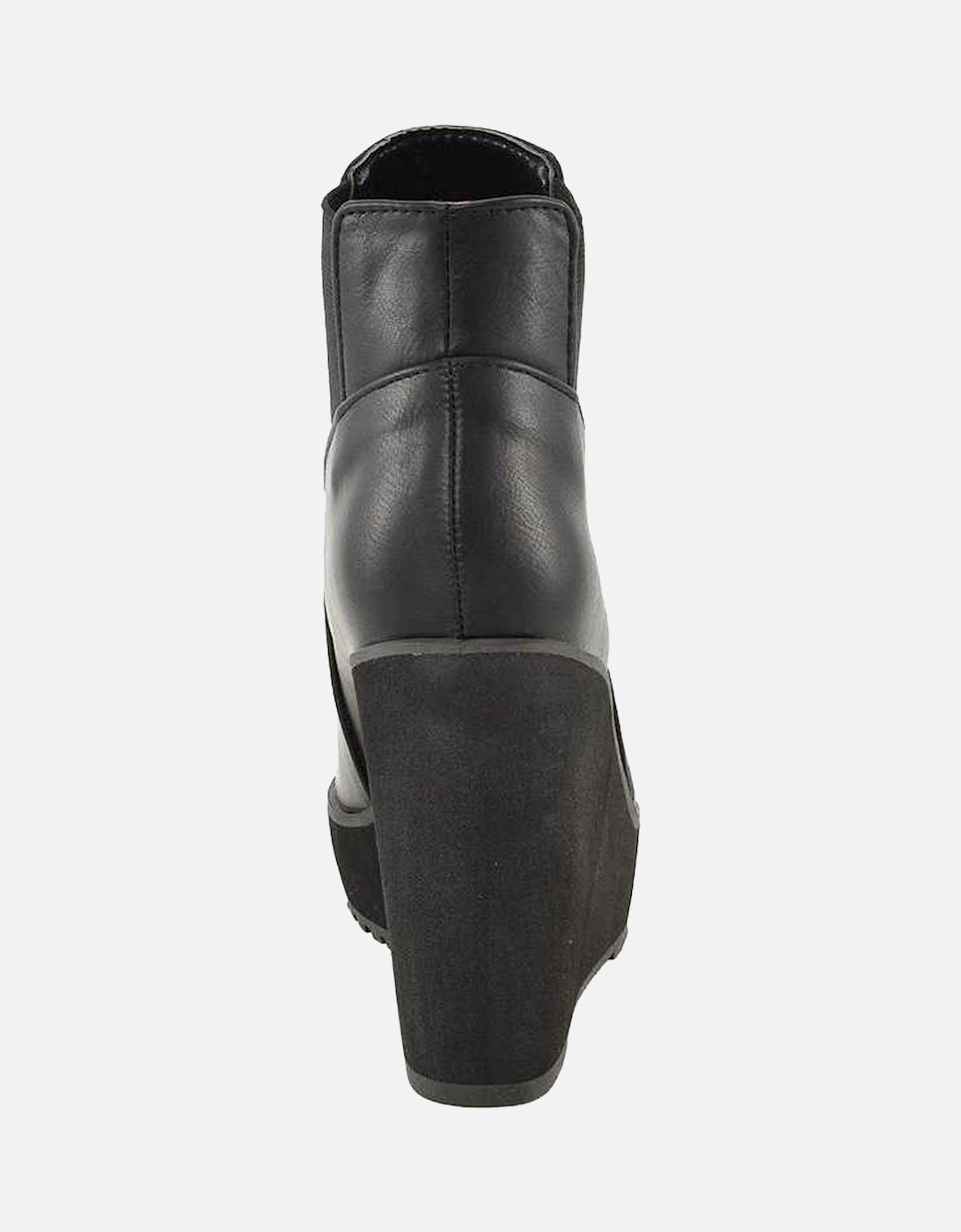 Womens/Ladies Roweena High Wedge Ankle Boots