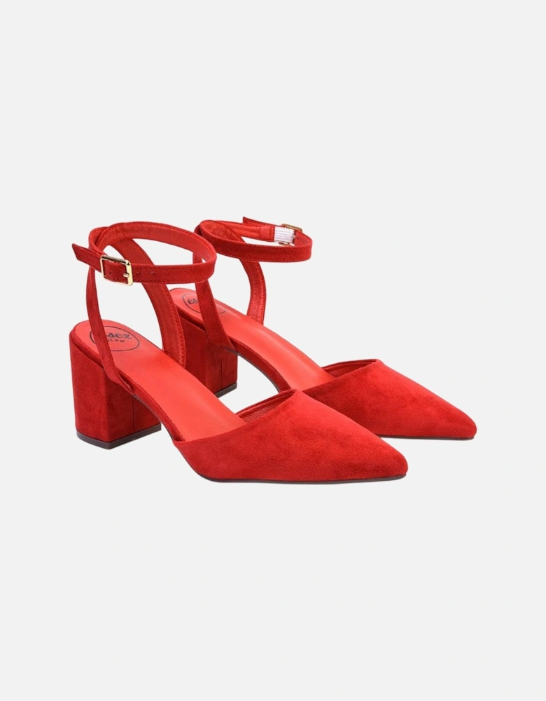 Womens/Ladies Ronnie Strappy Medium Block Heel Sandals