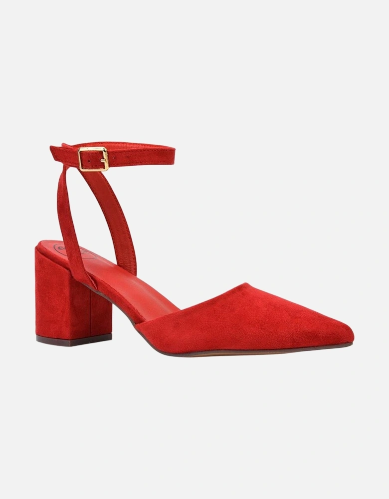 Womens/Ladies Ronnie Strappy Medium Block Heel Sandals