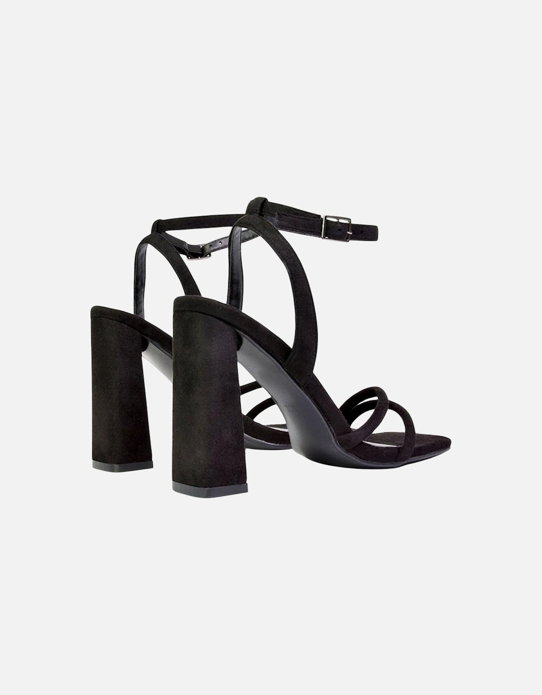 Womens/Ladies Sorbet Strappy High Block Heel Sandals