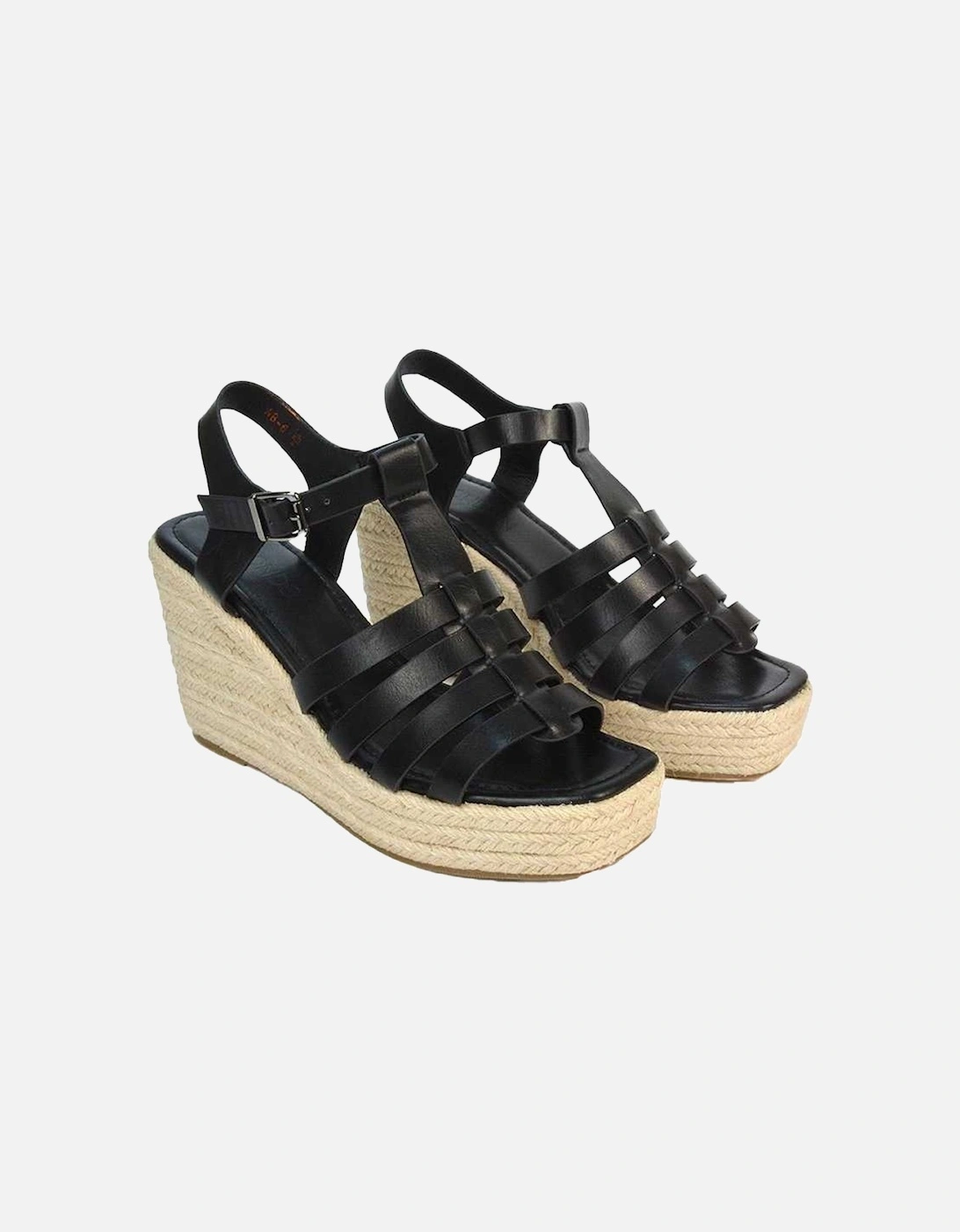 Womens/Ladies Remi Platform Wedge Sandals