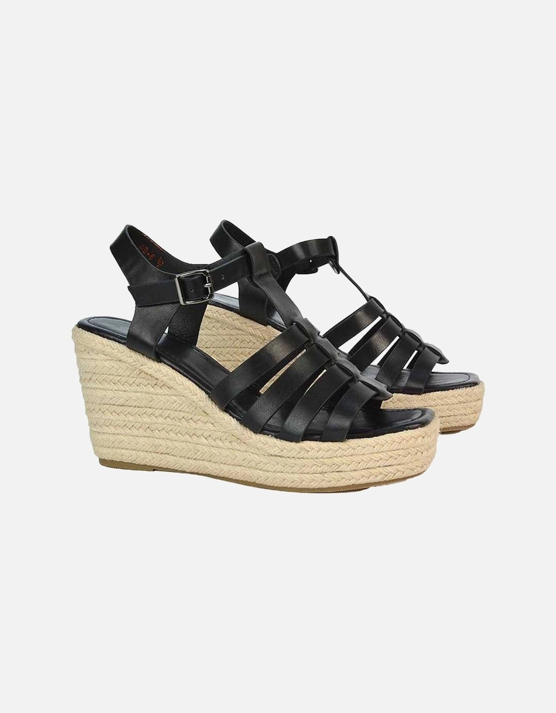 Womens/Ladies Remi Platform Wedge Sandals