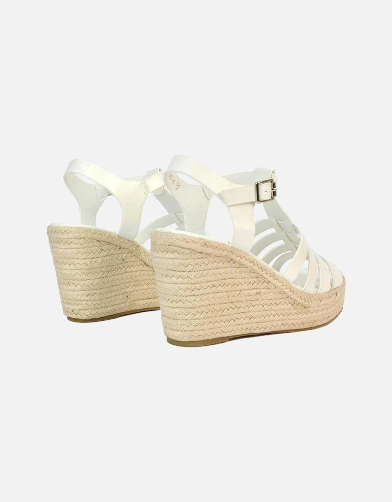 Womens/Ladies Remi Platform Wedge Sandals