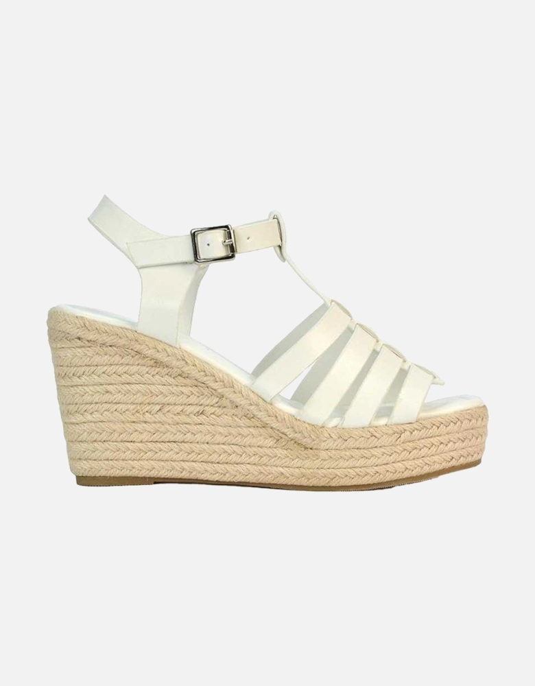 Womens/Ladies Remi Platform Wedge Sandals