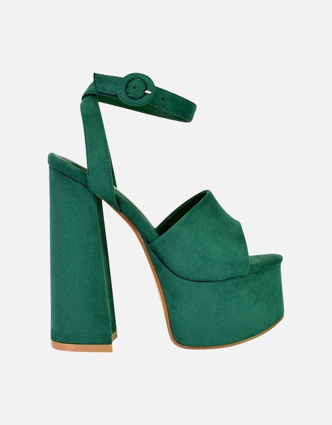 Womens/Ladies Pennie Block Heel High Heels