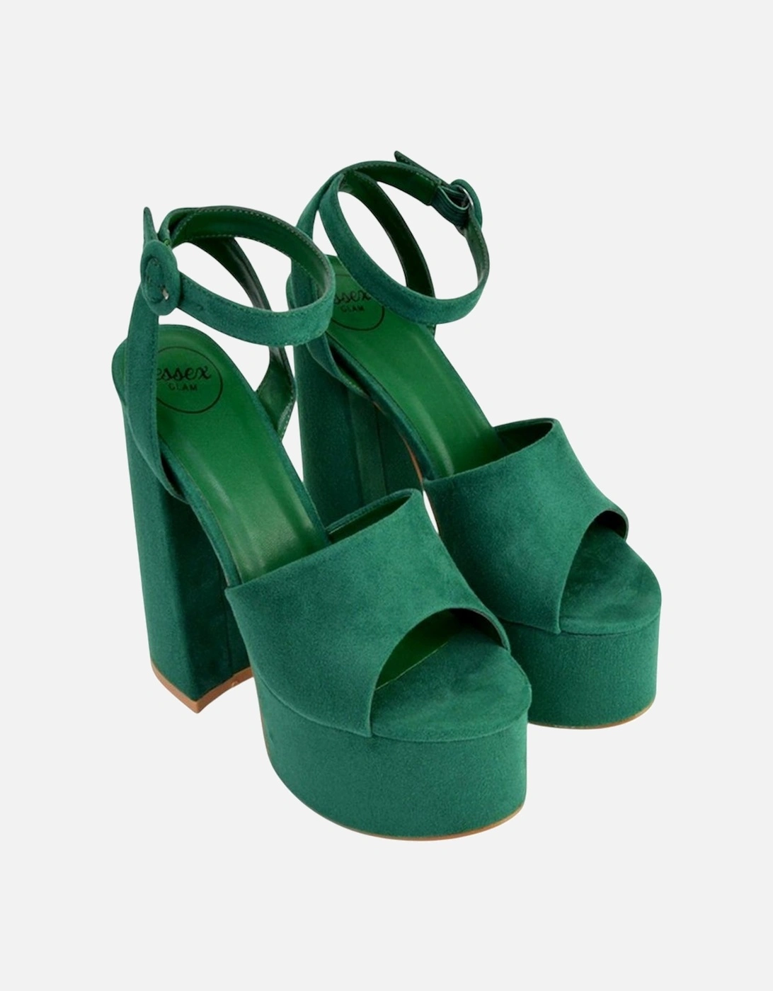 Womens/Ladies Pennie Block Heel High Heels