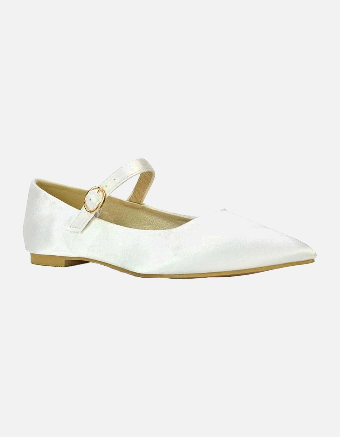 Womens/Ladies Aimee Flat Mary Janes, 6 of 5