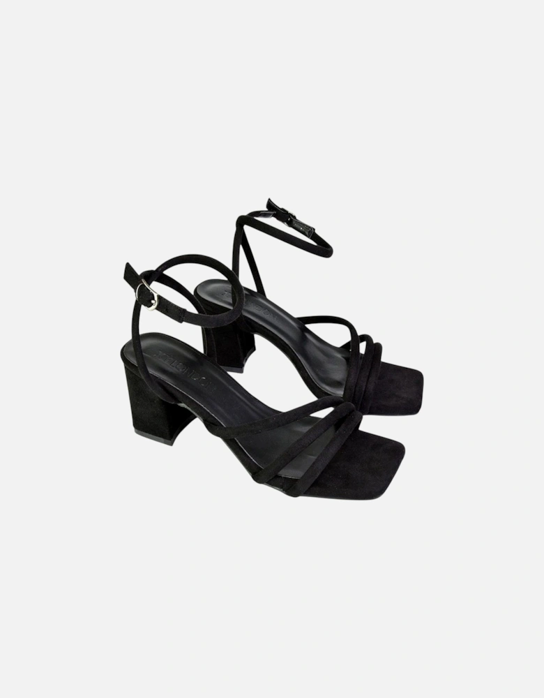 Womens/Ladies Trixie Mid Block Heel Sandals
