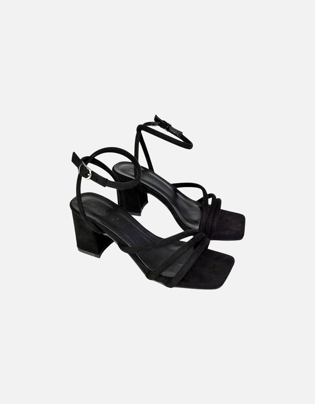 Womens/Ladies Trixie Mid Block Heel Sandals, 5 of 4