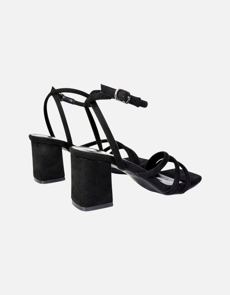 Womens/Ladies Trixie Mid Block Heel Sandals