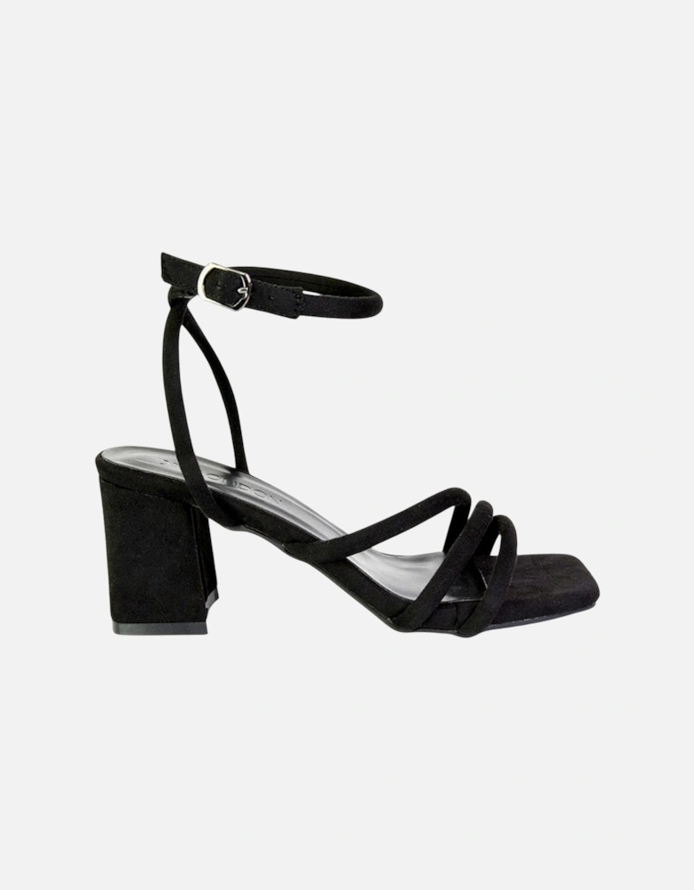 Womens/Ladies Trixie Mid Block Heel Sandals