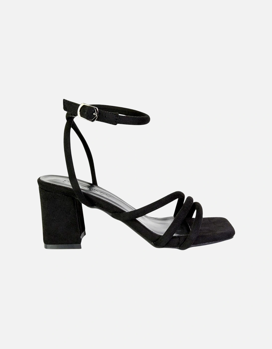 Womens/Ladies Trixie Mid Block Heel Sandals