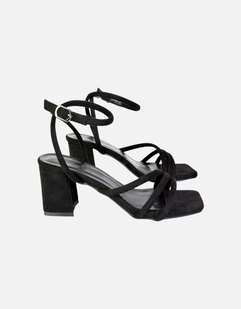 Womens/Ladies Trixie Mid Block Heel Sandals