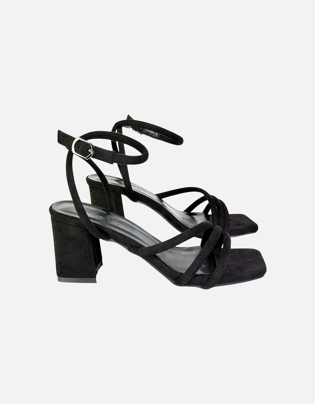 Womens/Ladies Trixie Mid Block Heel Sandals