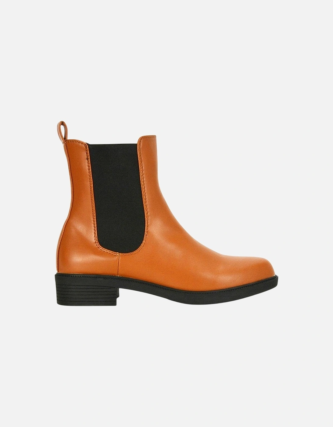 Womens/Ladies Rachel Low Block Heel Chelsea Boots