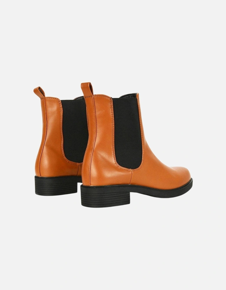 Womens/Ladies Rachel Low Block Heel Chelsea Boots