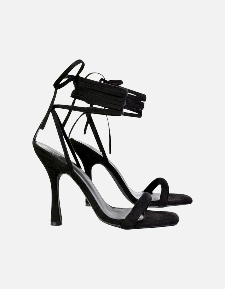 Womens/Ladies Cary Lace Up Strappy Stiletto Heel High Heels