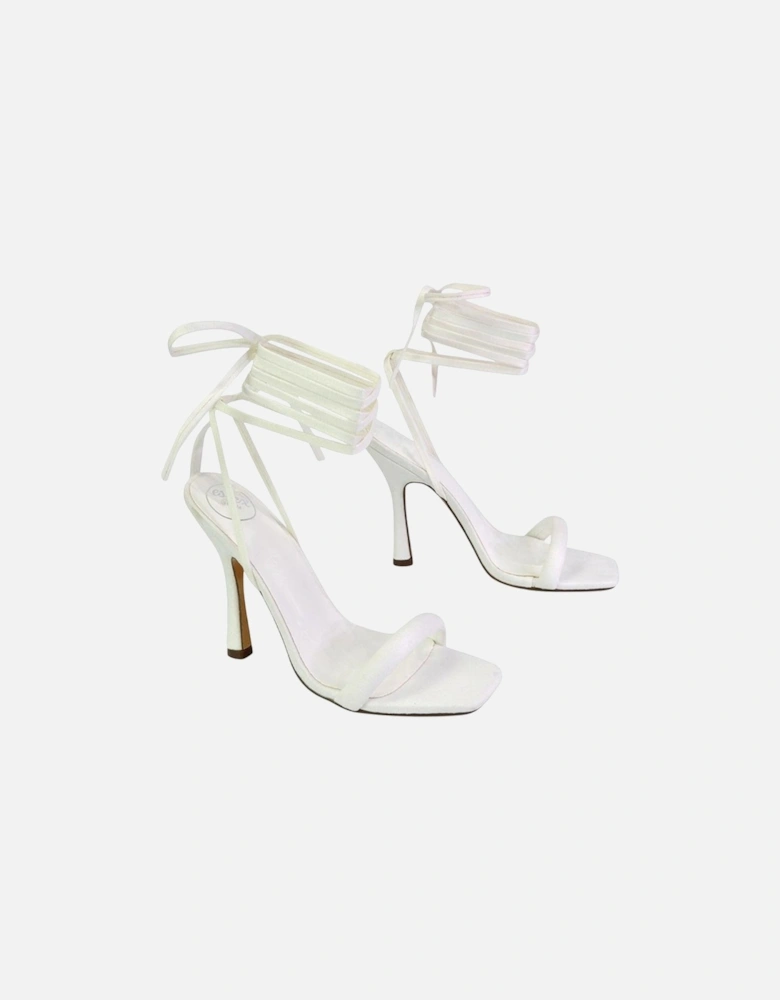 Womens/Ladies Cary Lace Up Strappy Stiletto Heel High Heels