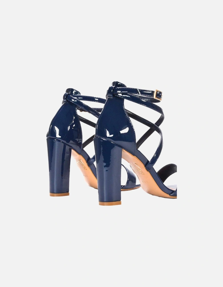 Womens/Ladies Briella Strappy High Block Heel Sandals