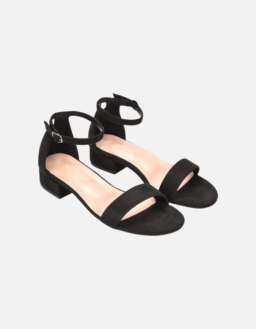 Womens/Ladies Tate Summer Low Block Heel Sandals, 6 of 5