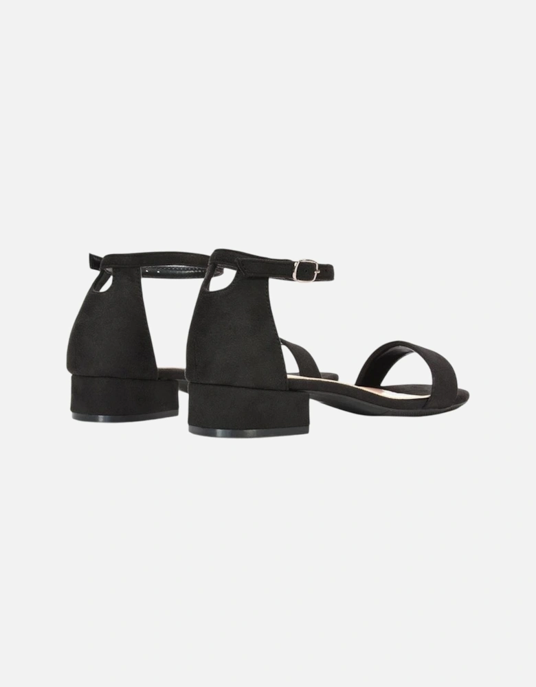Womens/Ladies Tate Summer Low Block Heel Sandals