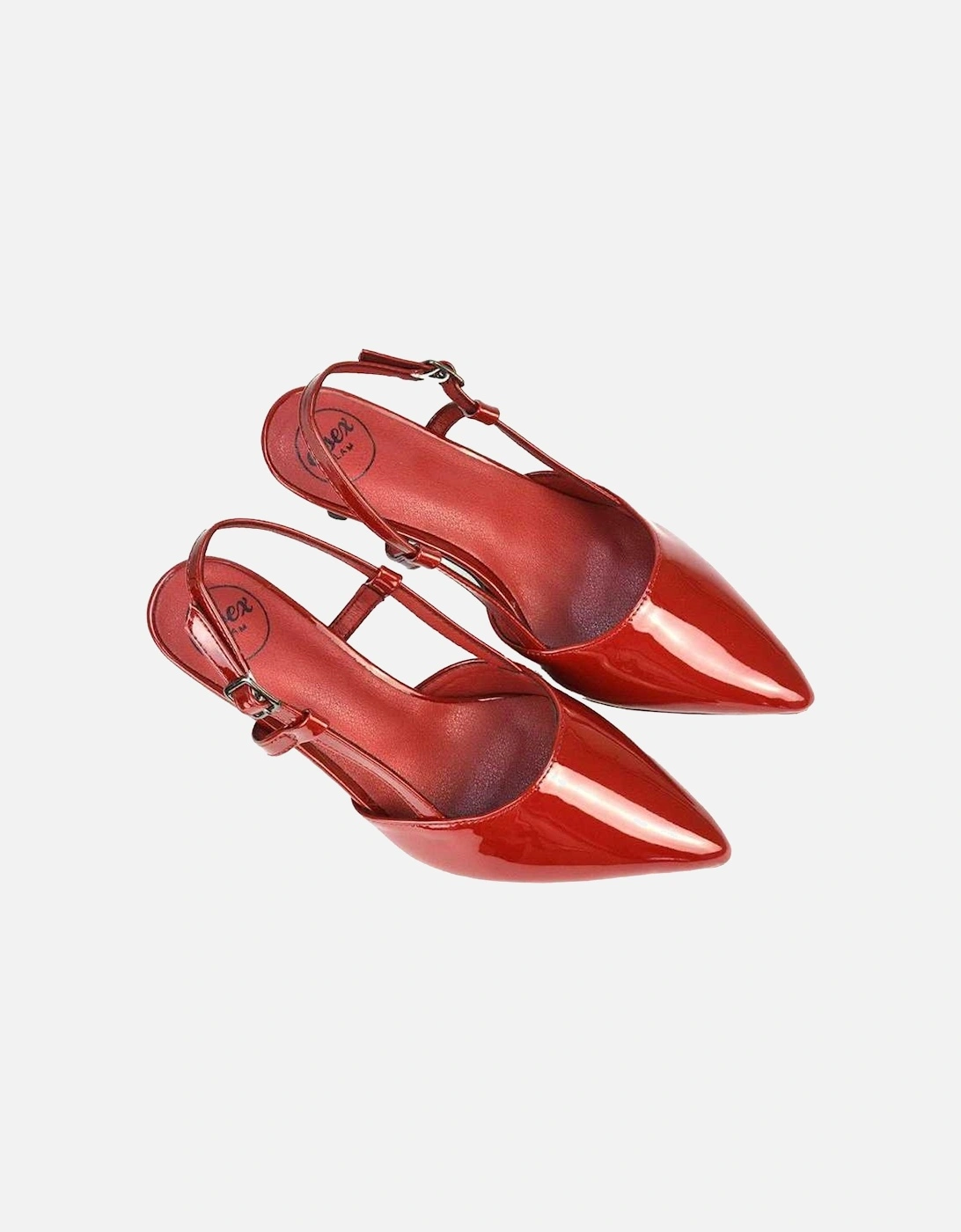 Womens/Ladies Karla Sling Back Mid Stiletto Court Shoes