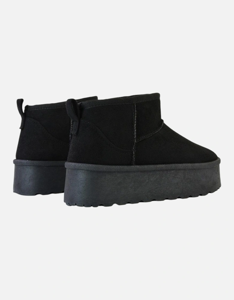Womens/Ladies Selina Flatform Ankle Boots