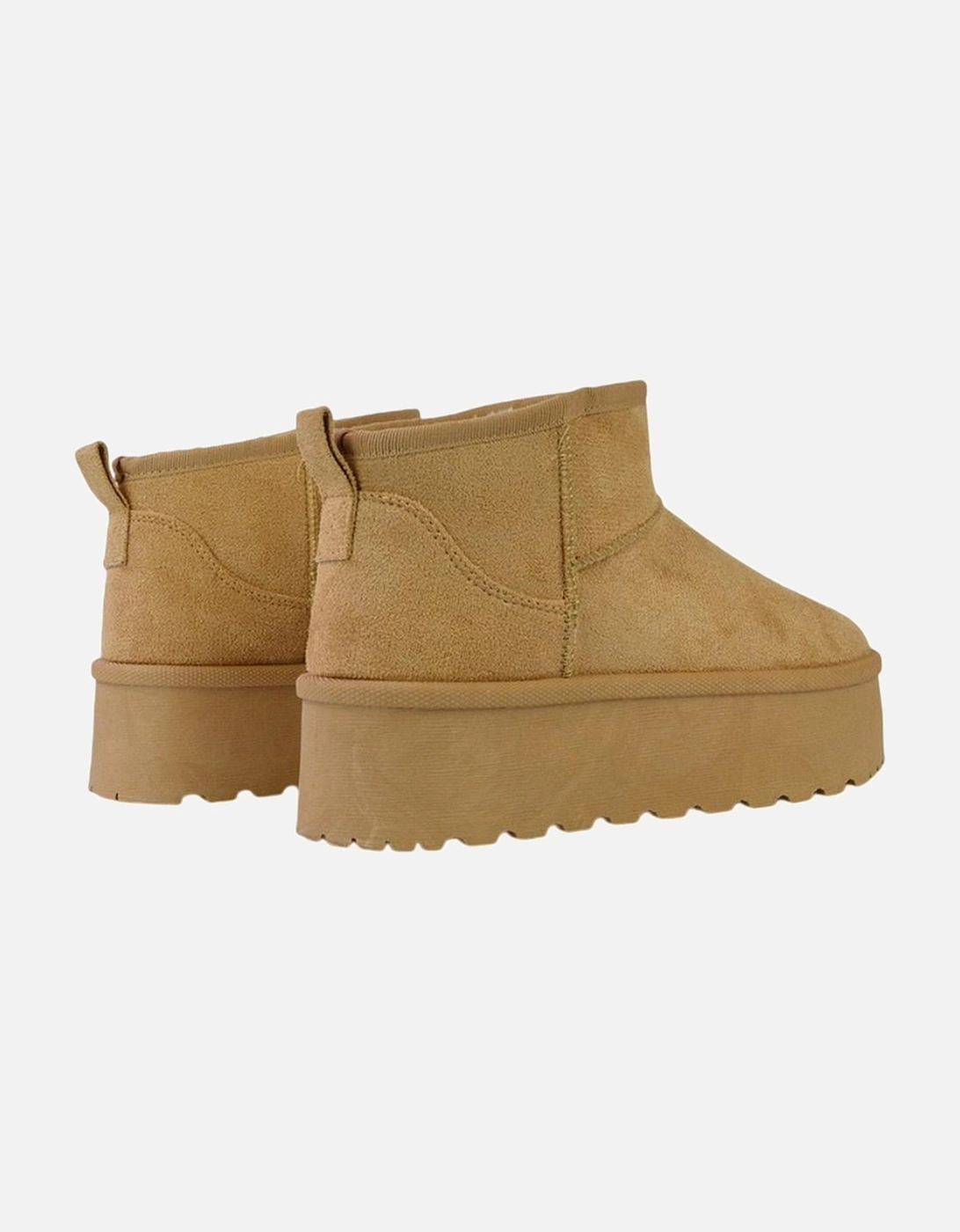 Womens/Ladies Selina Flatform Ankle Boots