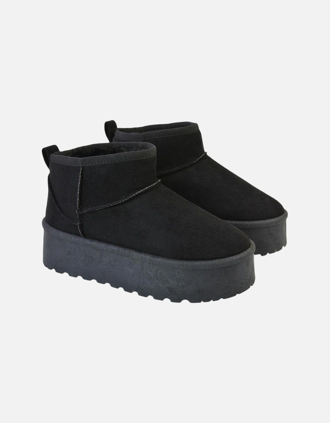 Womens/Ladies Selina Flatform Ankle Boots