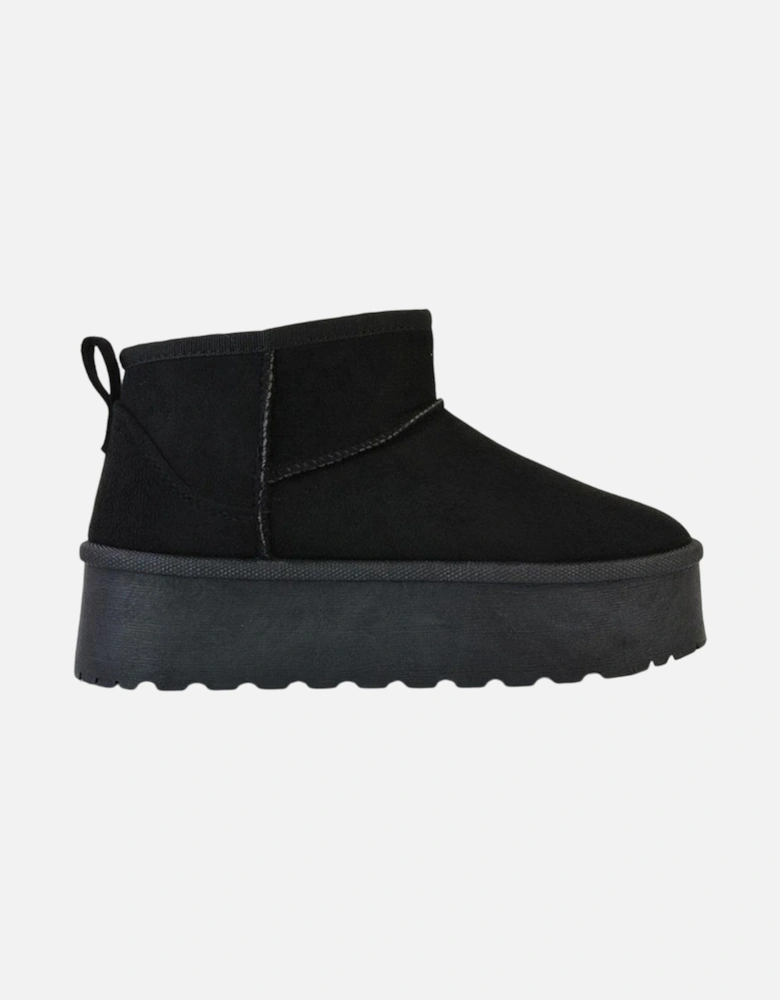 Womens/Ladies Selina Flatform Ankle Boots