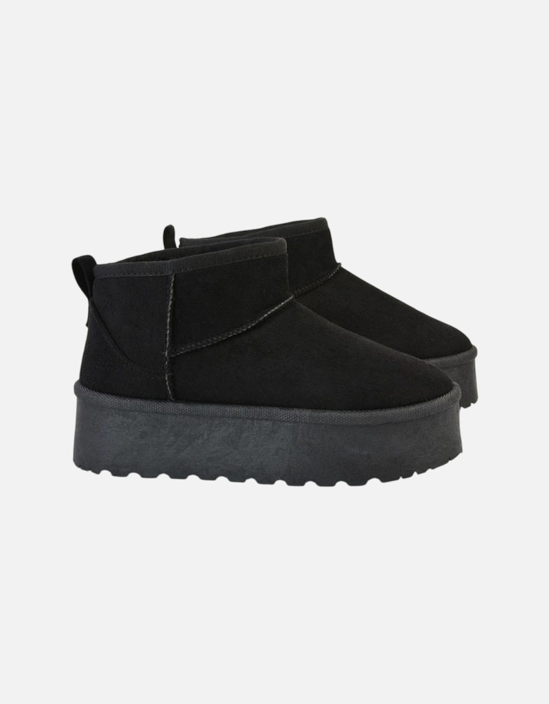 Womens/Ladies Selina Flatform Ankle Boots