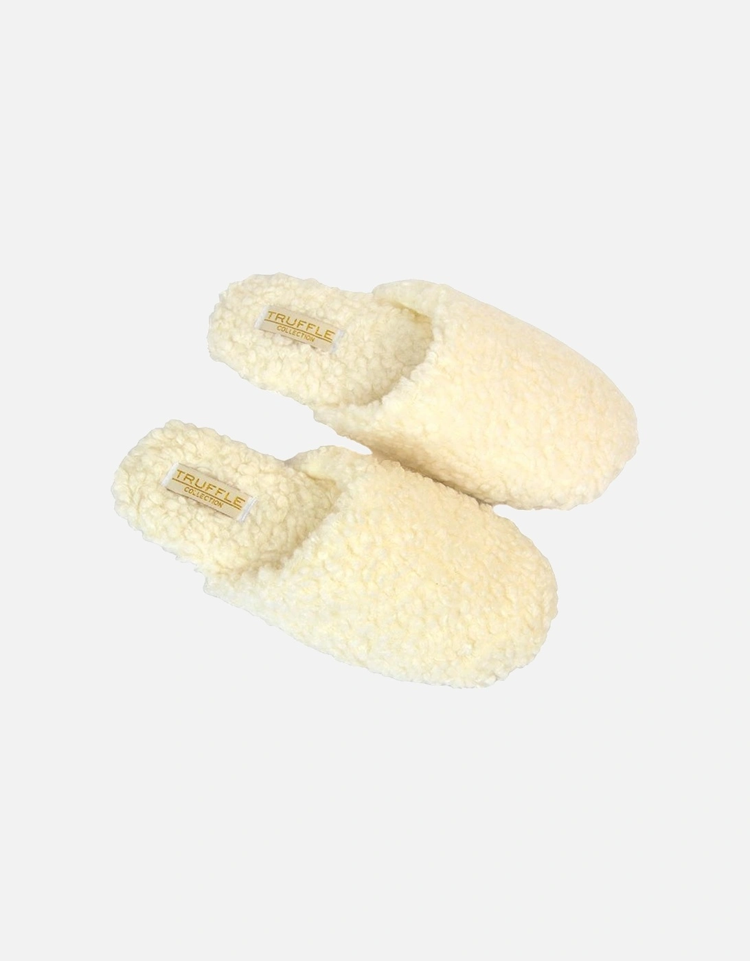 Womens/Ladies Jody Closed Toe Slip-on Flat Mules