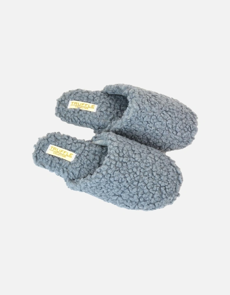 Womens/Ladies Jody Closed Toe Slip-on Flat Mules