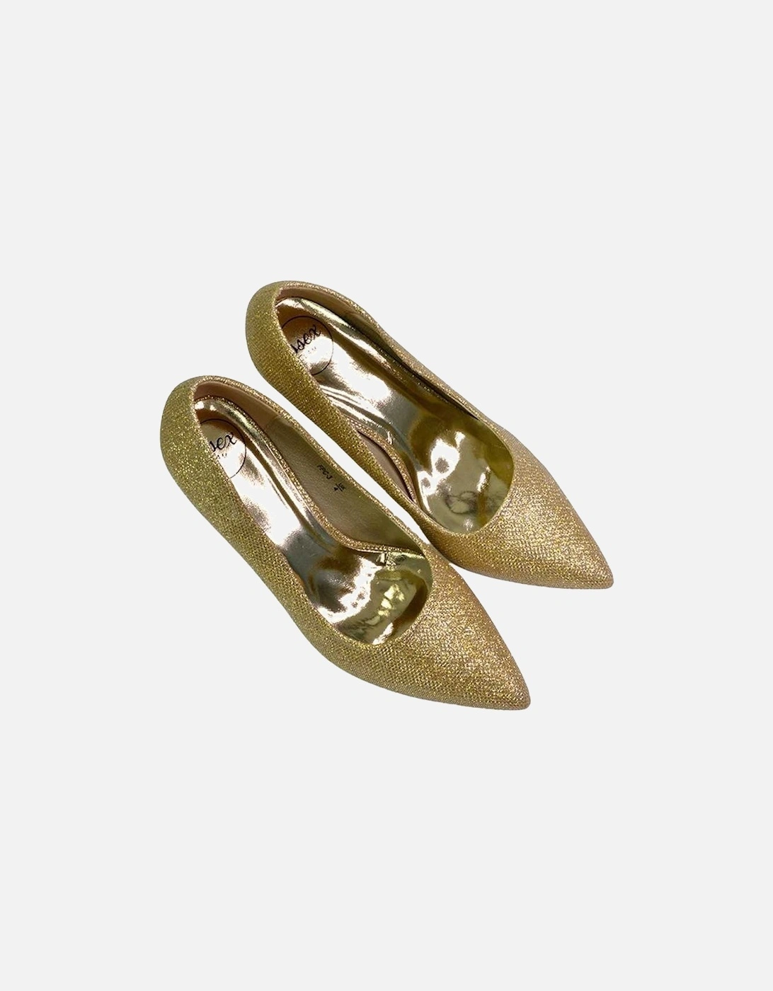 Womens/Ladies Romi Pointed Mid Stiletto Court Shoes