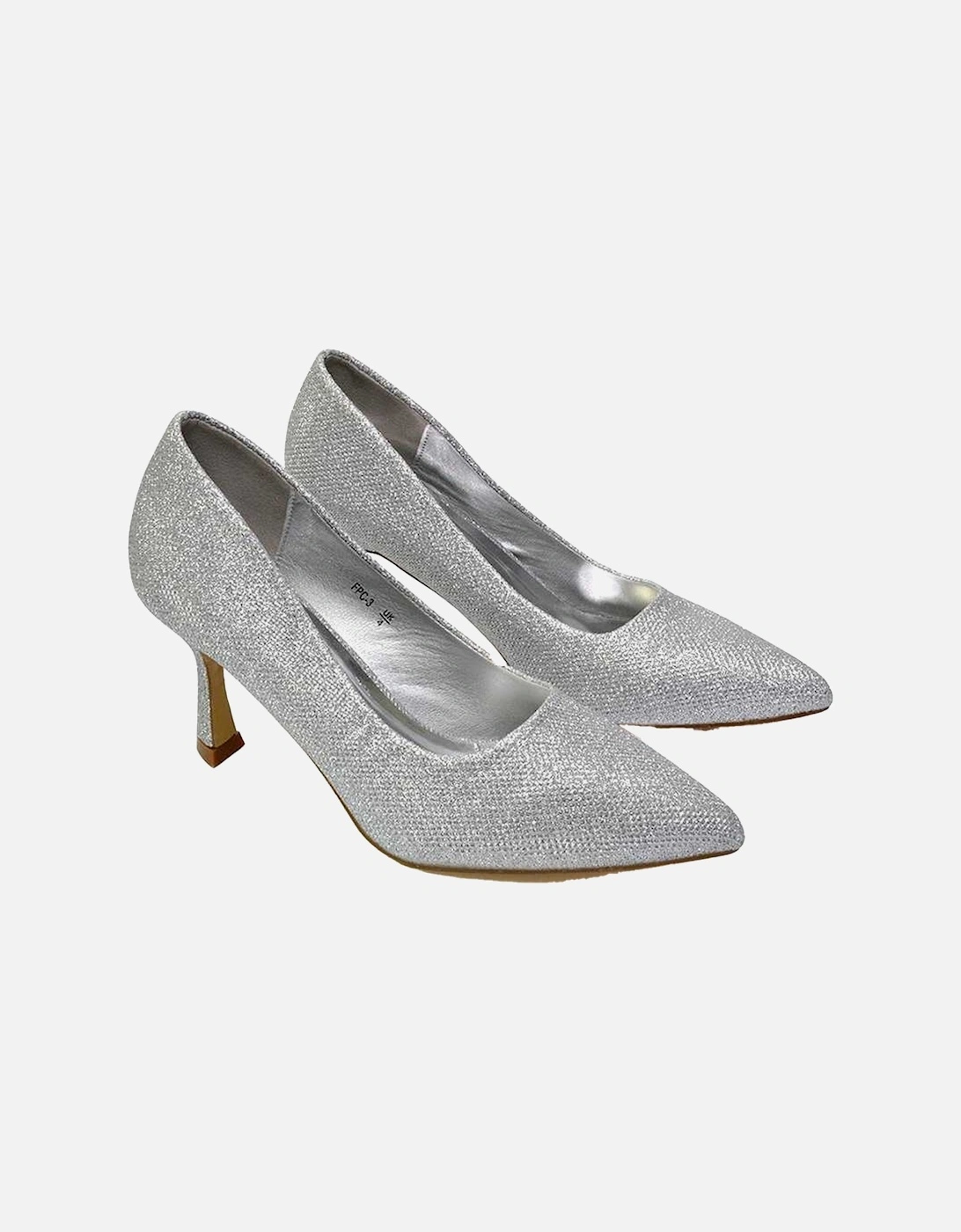 Womens/Ladies Romi Pointed Mid Stiletto Court Shoes