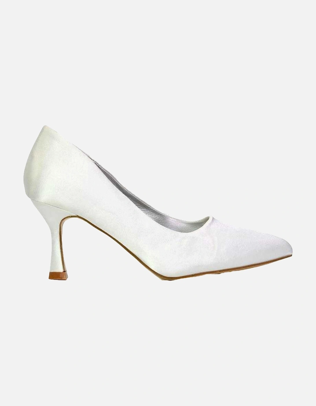 Womens/Ladies Romi Pointed Mid Stiletto Court Shoes, 6 of 5