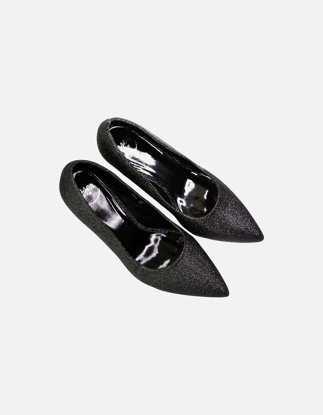 Womens/Ladies Romi Pointed Mid Stiletto Court Shoes